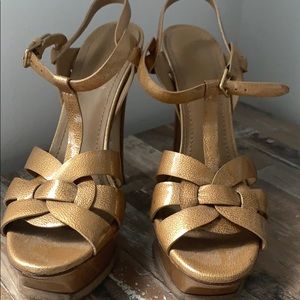 YSL Tribute Sandal Pre-Owned size 37 1/2
